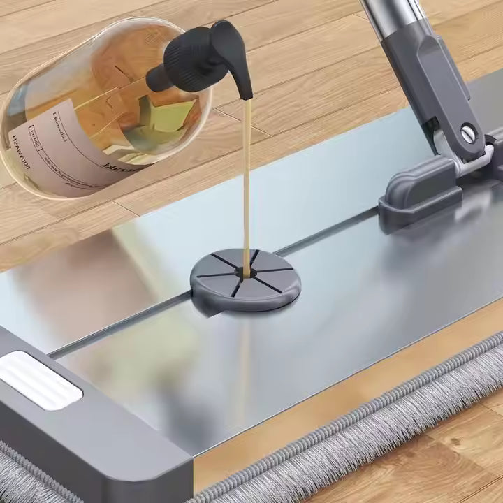 🧹Trapeador giratorio de microfibra