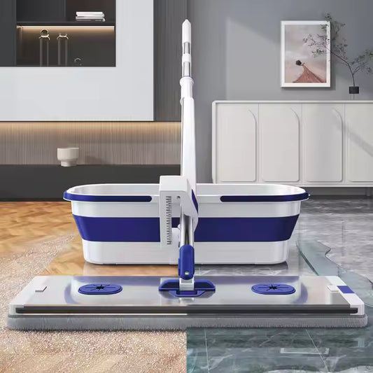 🧹Trapeador giratorio de microfibra